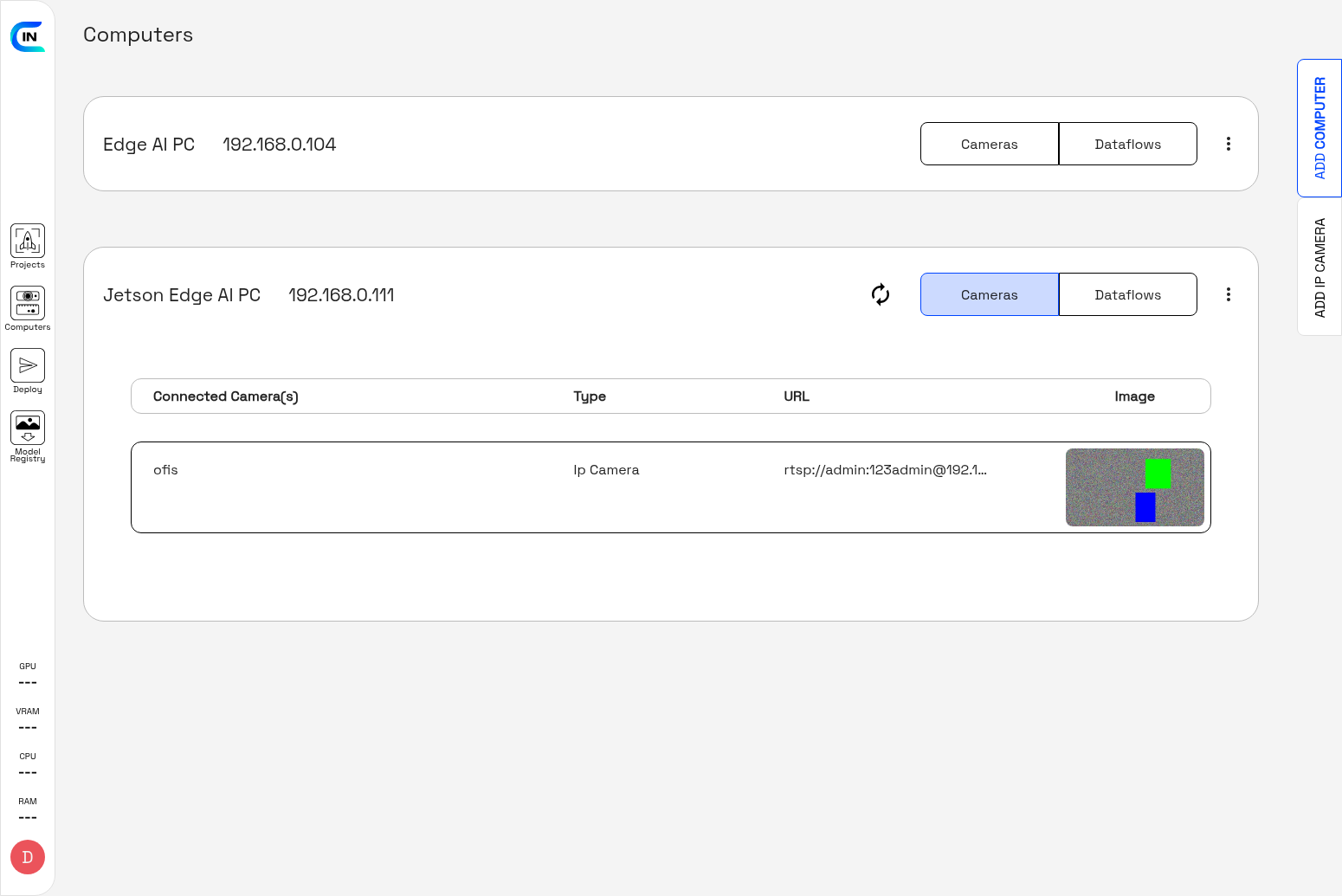 Cameras Expanded View