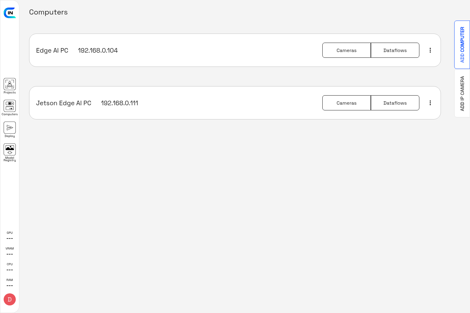 Computers Page Overview
