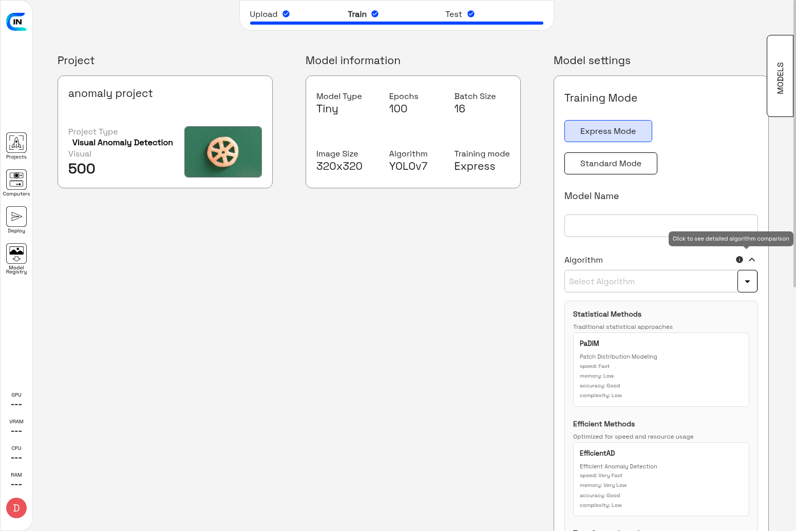Anomaly Detection Algorithm Guide