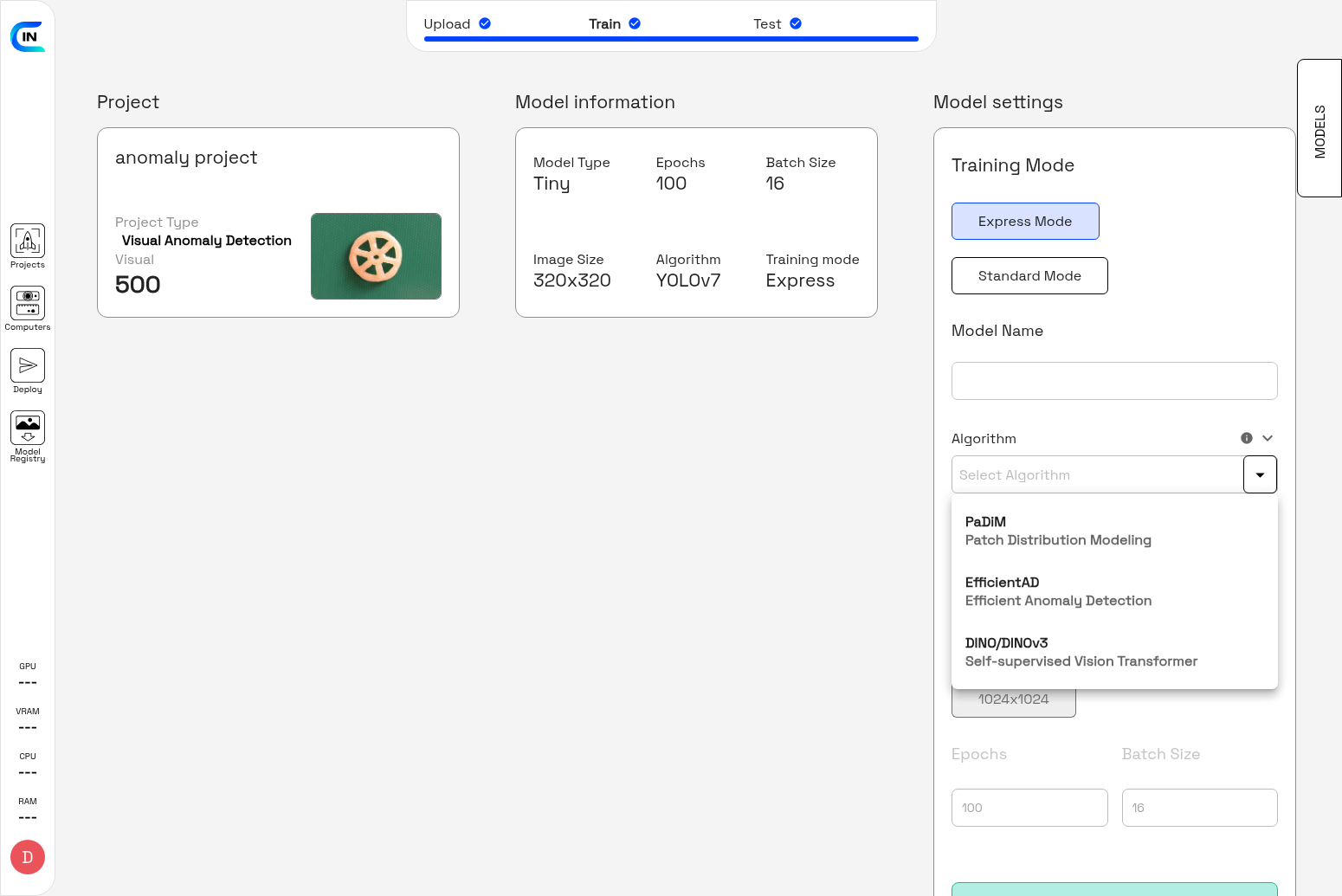 Anomaly Detection Algorithm Selector